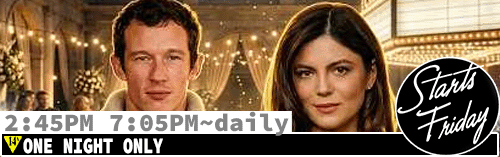 One Night Only daily 2:45pm 7:05 pm